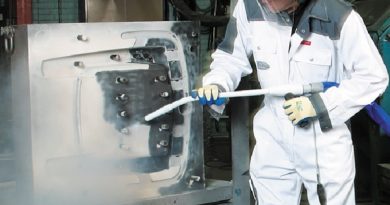 Gros plan sur le nettoyage cryogénique nettoyage par cryogénie