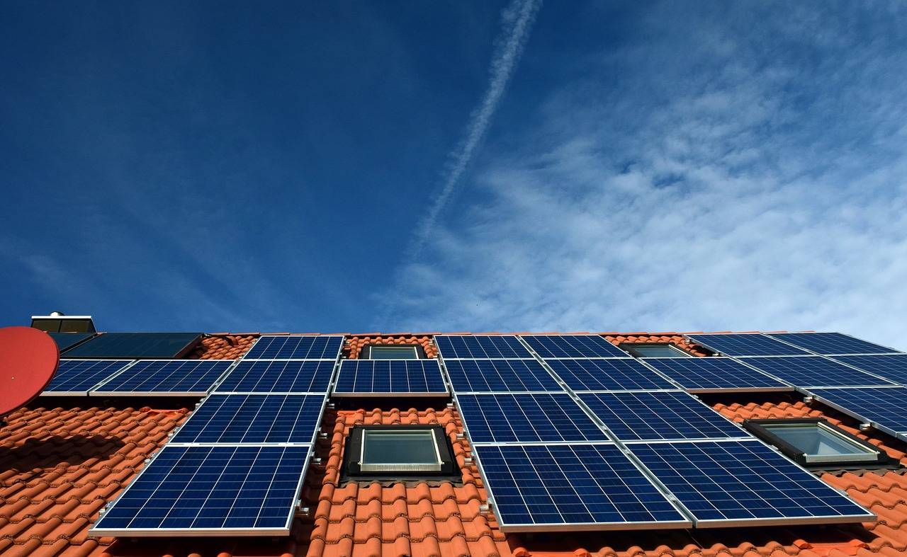 Panneaux solaires maison