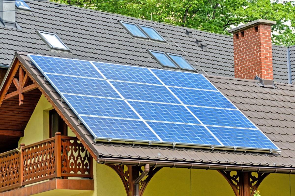 Panneaux photovoltaïques maison