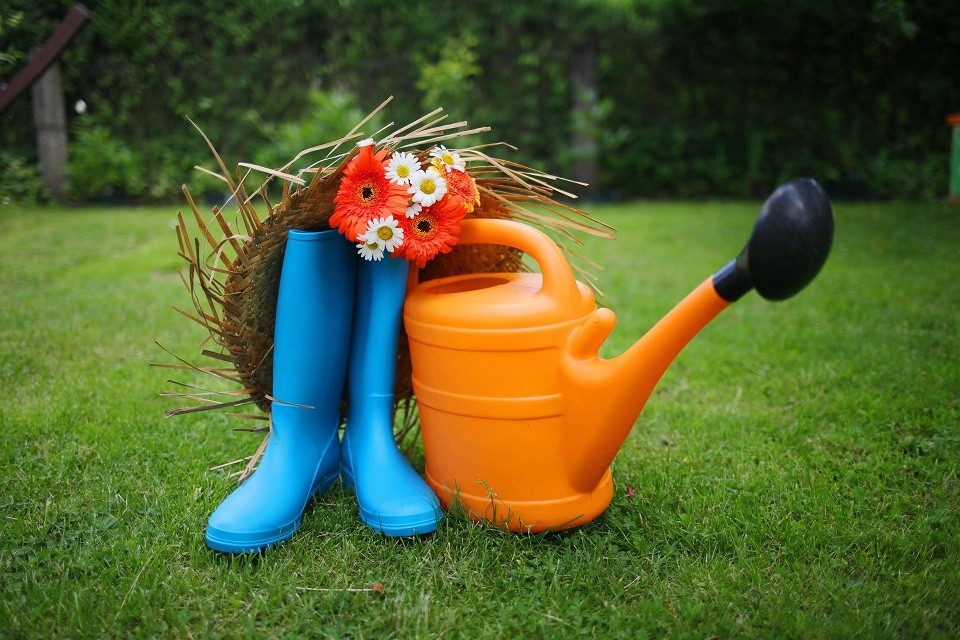 bottes de jardinage