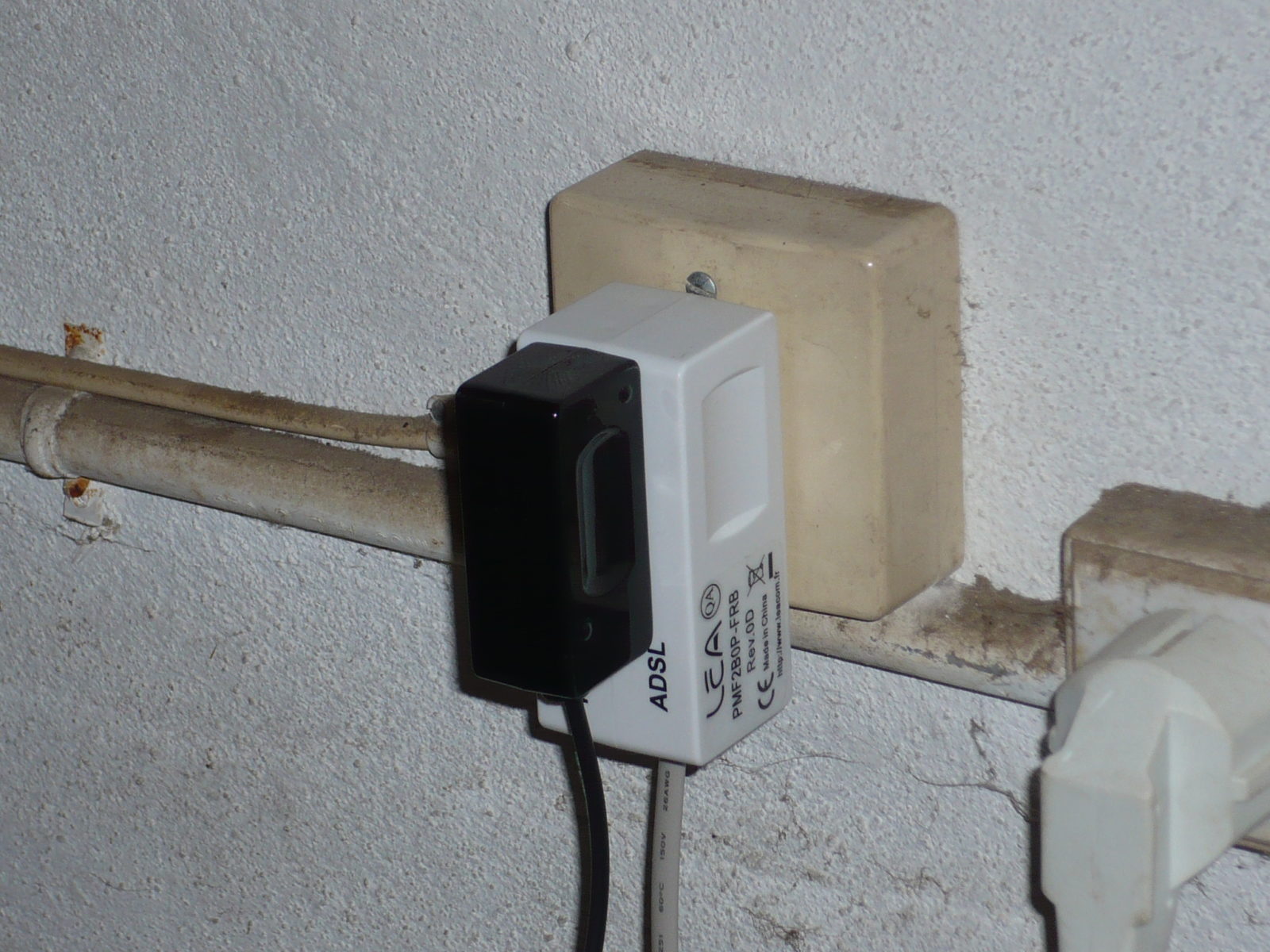 branchement prise téléphone