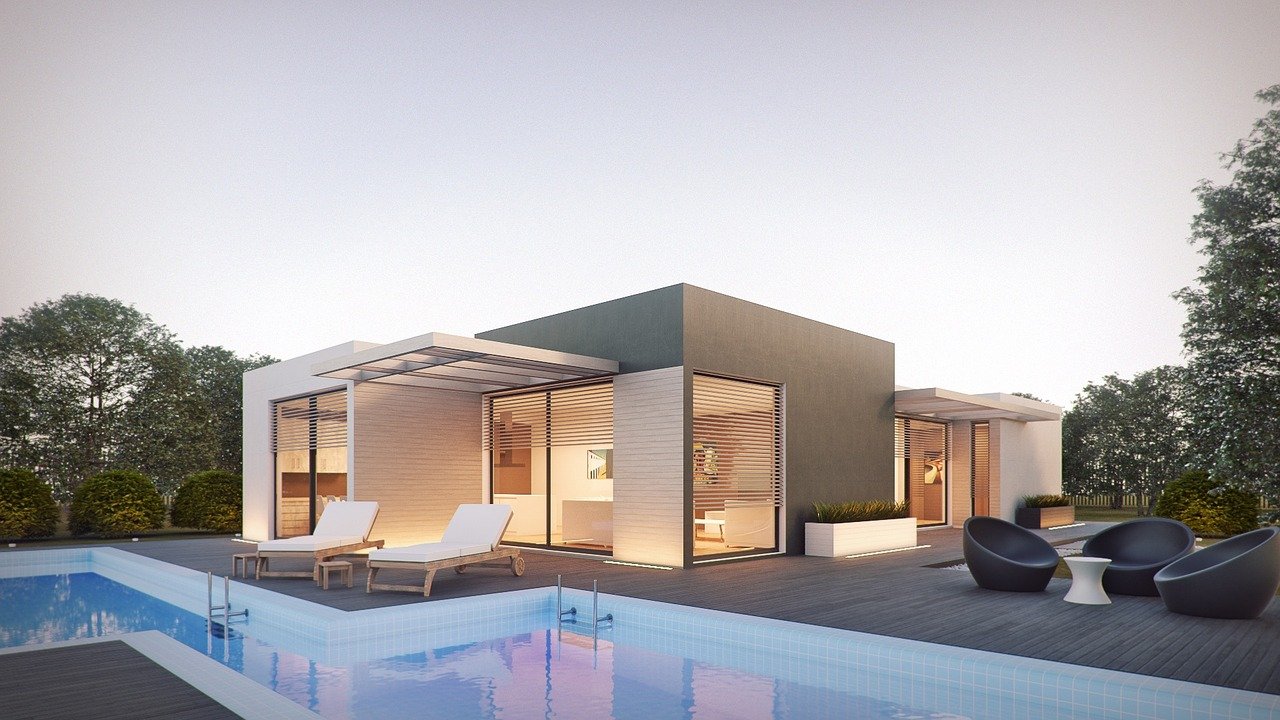 maison cubique moderne
