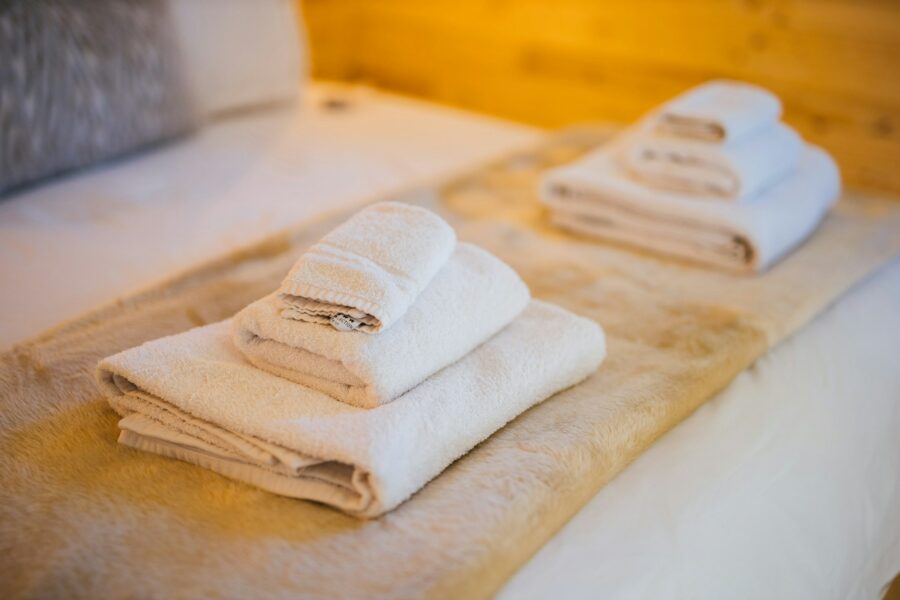 serviette de bain haut de gamme