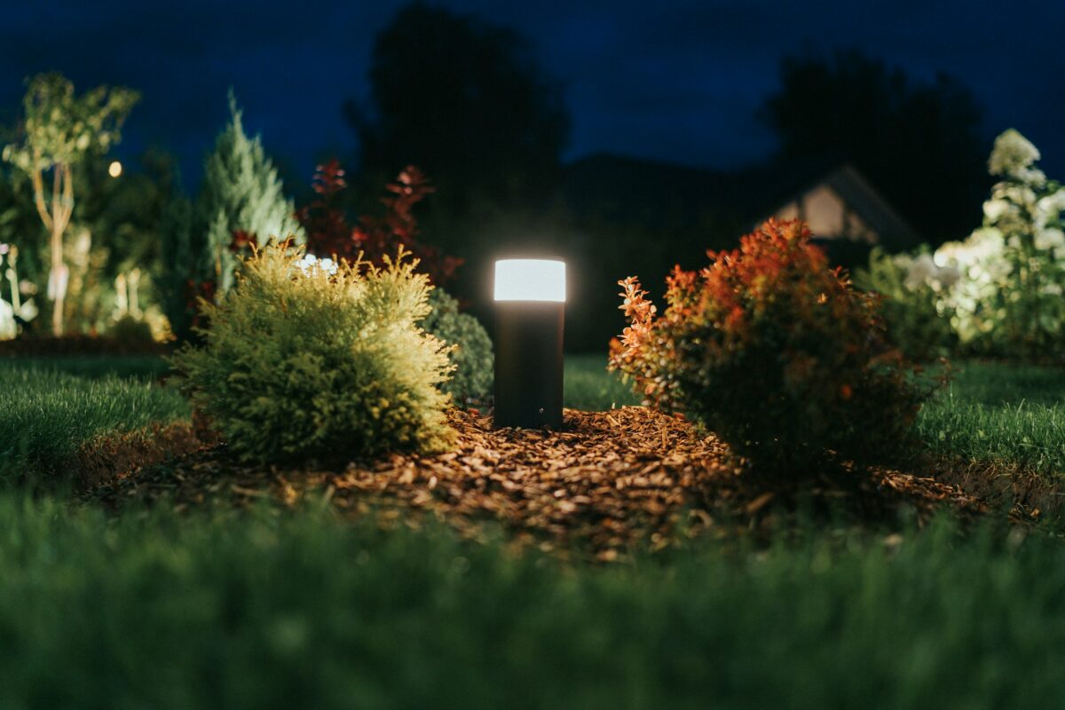 éclairage jardin