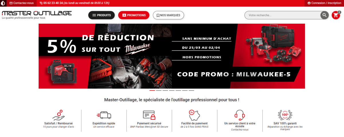 master outillage