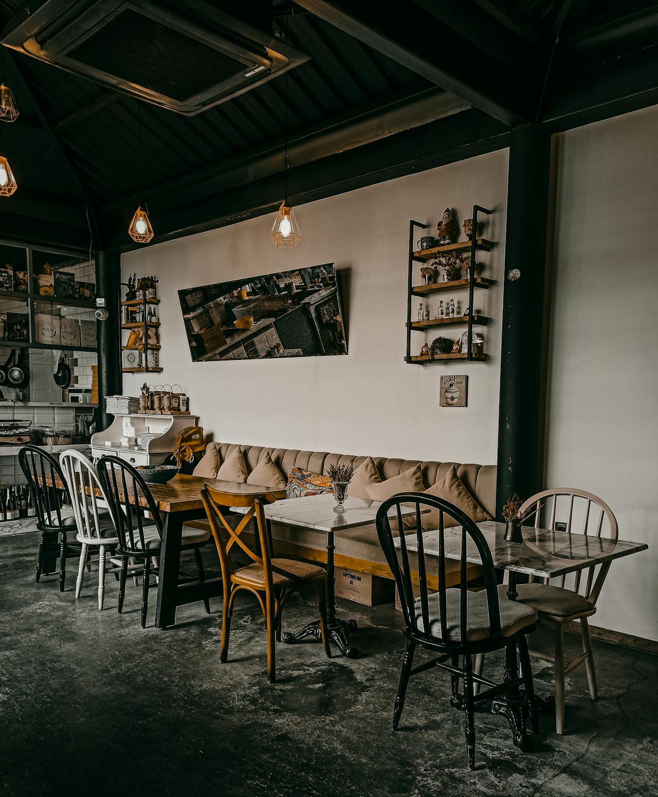 mobilier ambiance bistro