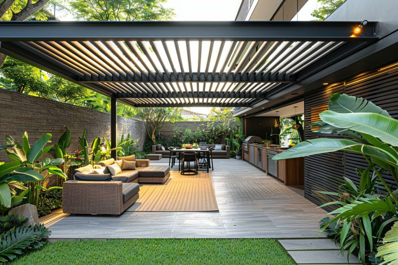 pergola bioclimatique