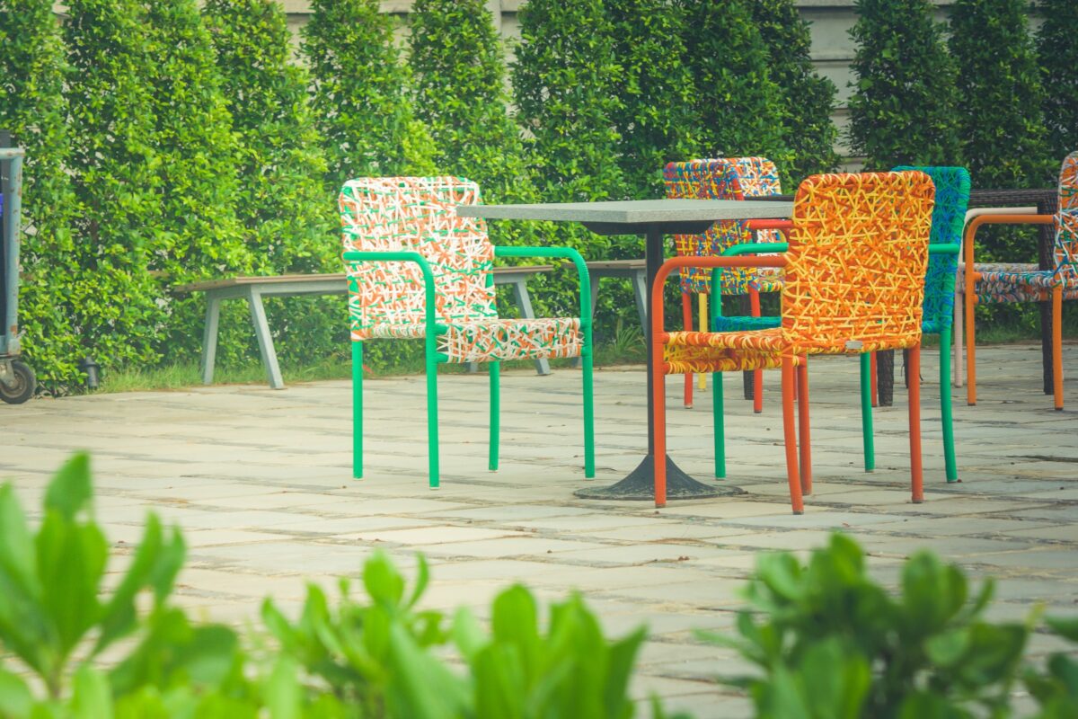 salon jardin résine tressée