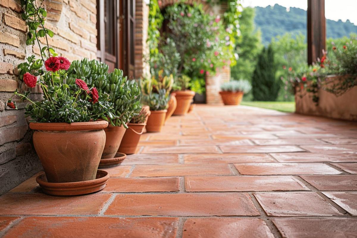 Quelle couleur associer avec de la tomette rouge