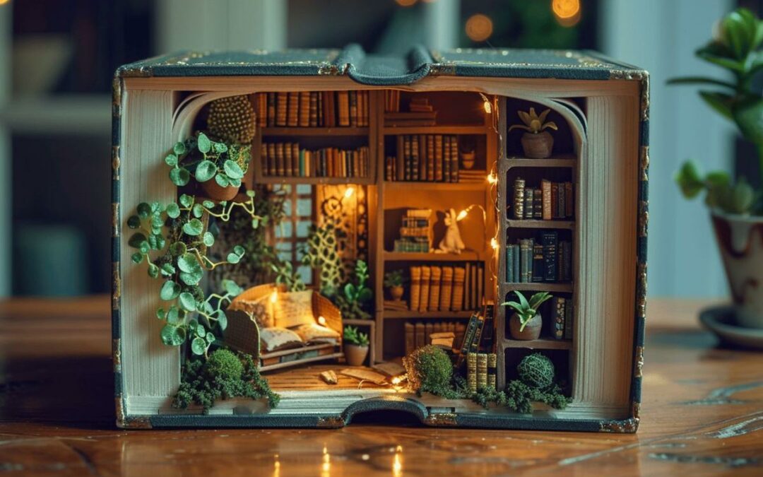 Découvrez le Book Nook, ce diorama miniature qui fait fureur