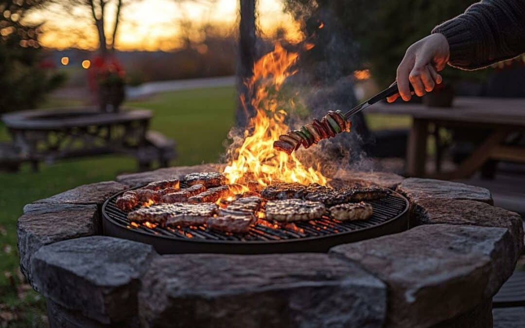 Peut-on faire des grillades sur un brasero ?