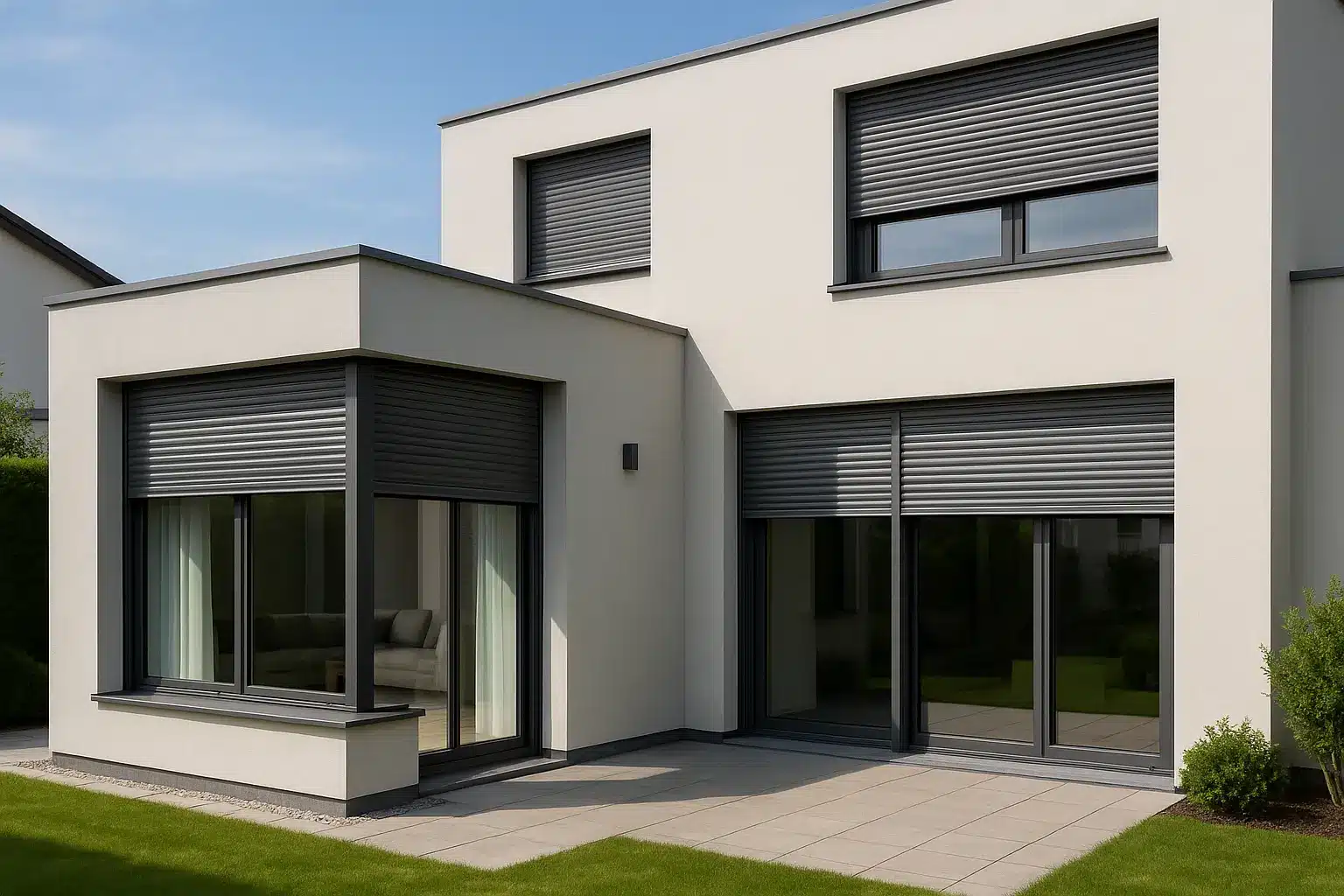 Volets roulants en aluminium - Élégance et sécurité