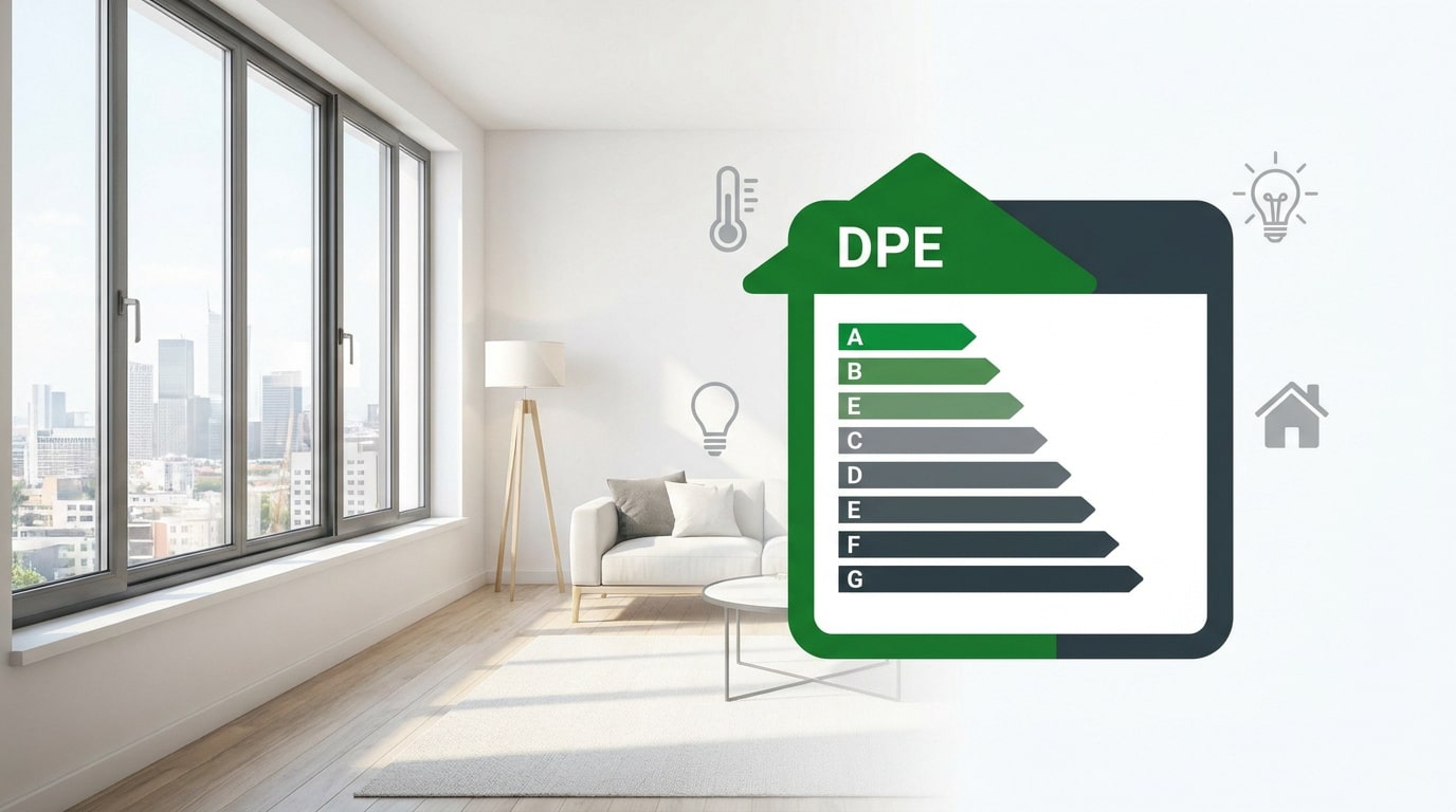 Appartement moderne optimisé pour un meilleur diagnostic de performance énergétique