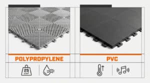 dalle garage clipsable