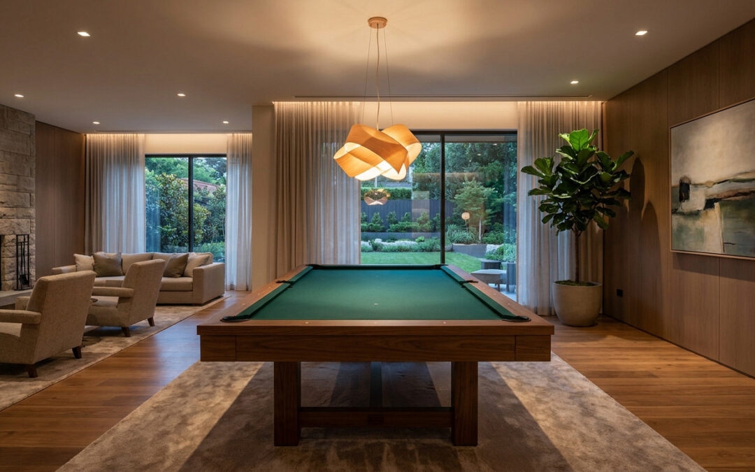 Installer un billard à la maison : nos conseils pour bien aménager l’espace