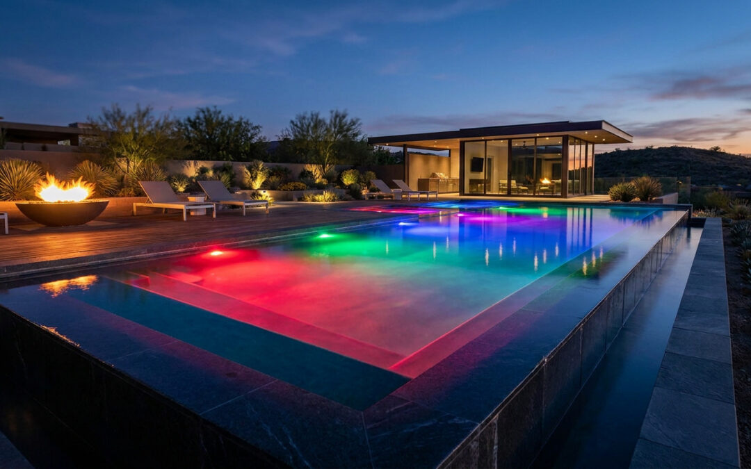 Éclairage LED pour piscine : tout ce qu’il faut savoir avant d’équiper votre bassin