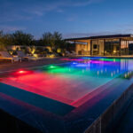 piscine LED