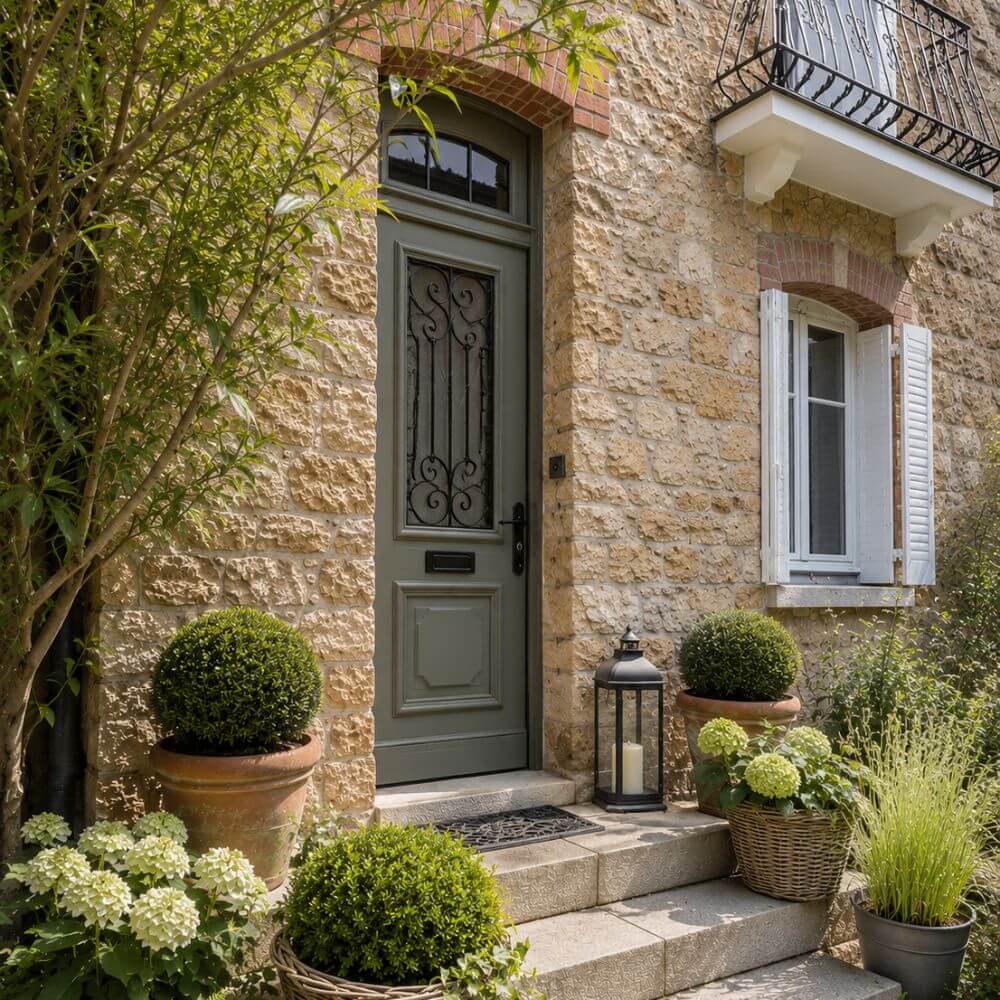 porte d'entrée maison