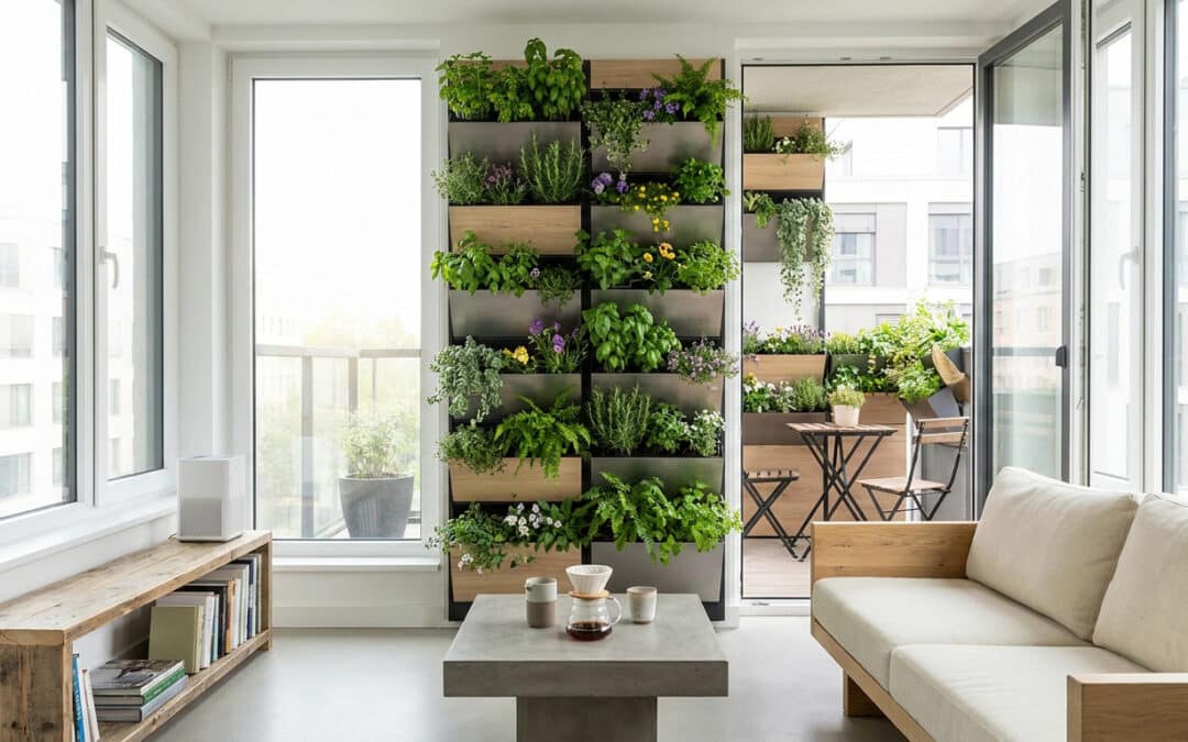 Aménager un jardin vertical modulaire chez soi en 2026