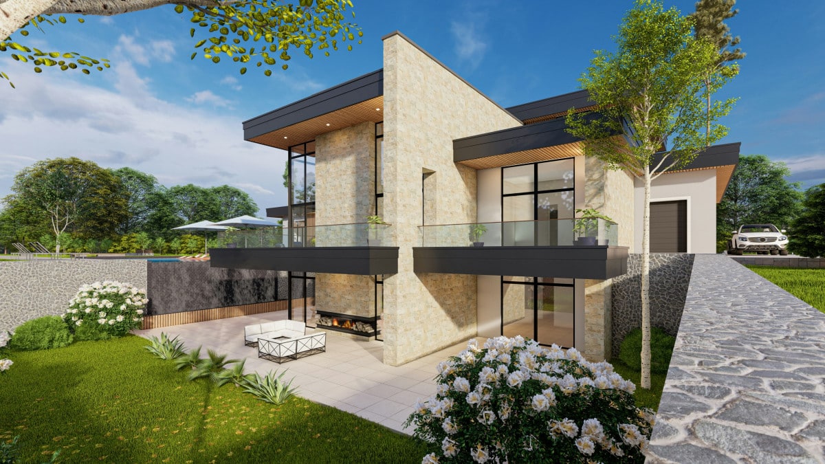 magnifique maison contemporaine